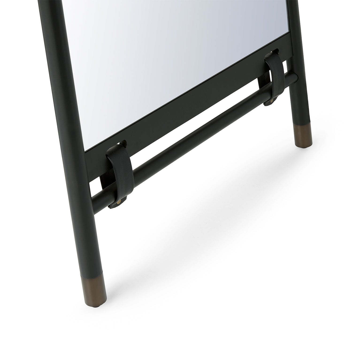 Beau Floor Mirror - Walnut
