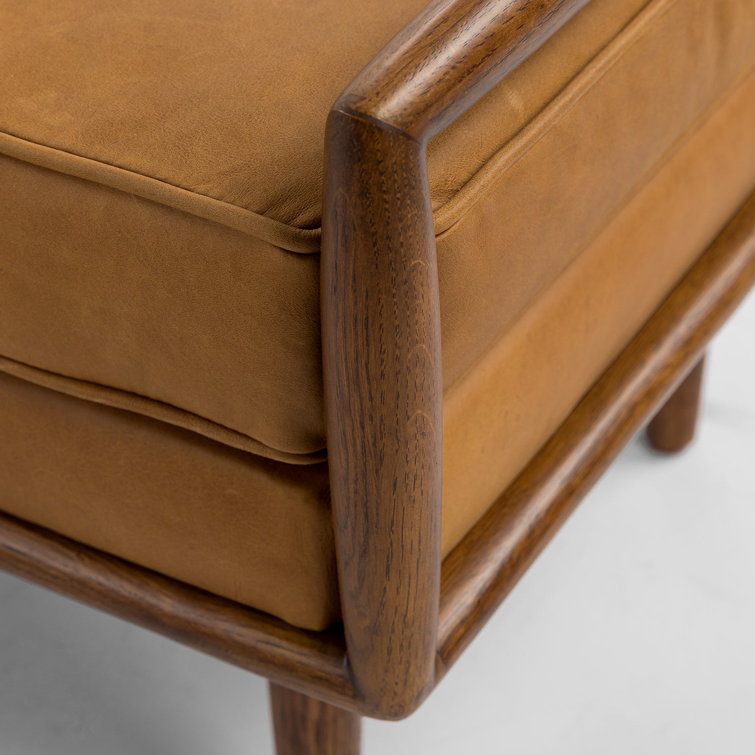 Solid Wood Upholstered Bench | Mamta Handicraft