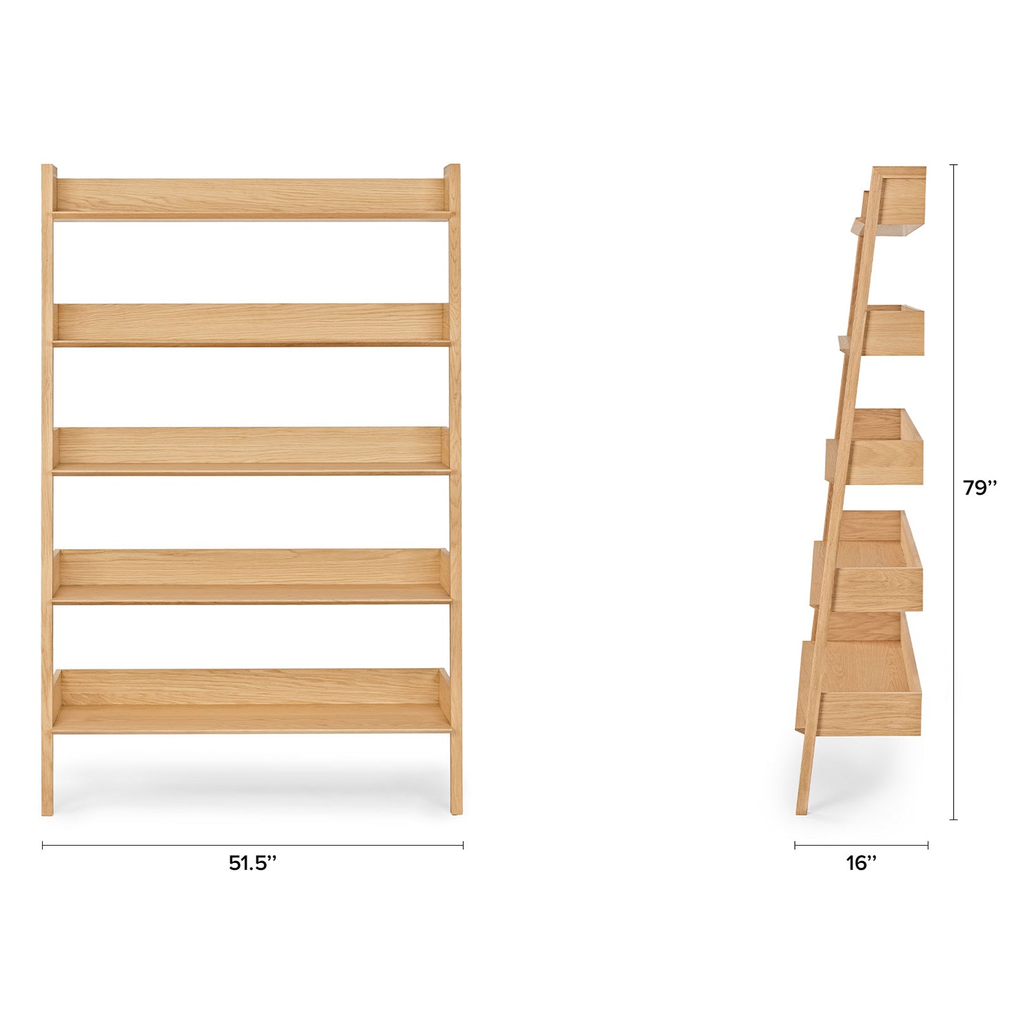 Fantol 51.5" Shelving Unit