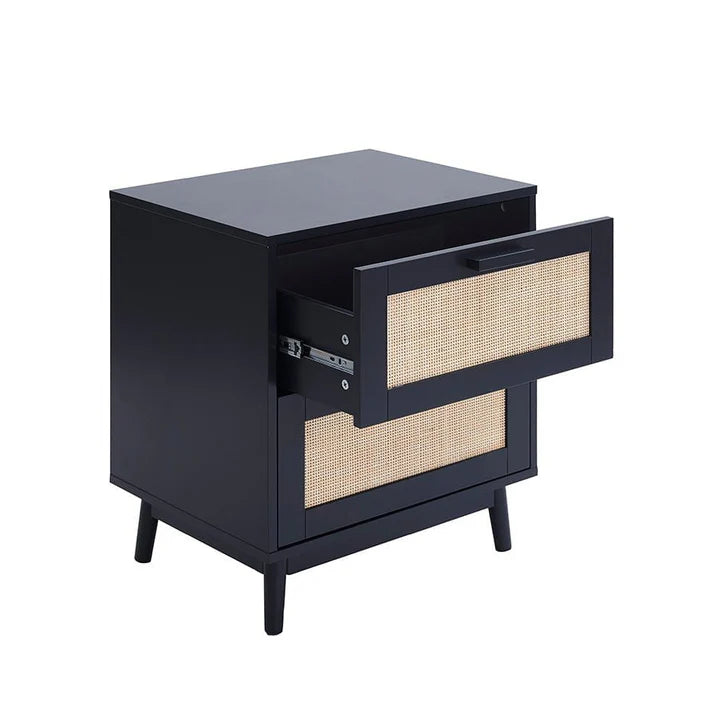 Isla 2 Drawer Bedside Table