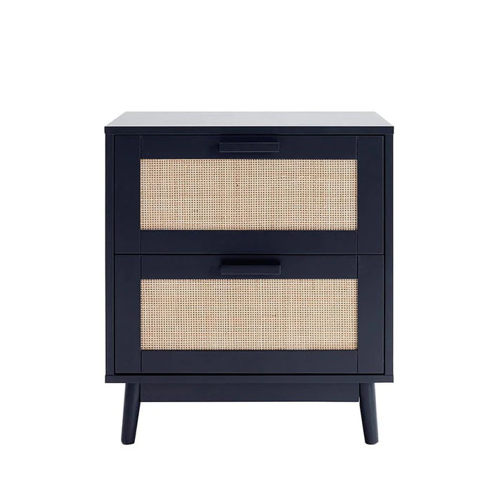 Canora Solid Wood 2-Drawer Bedside Table | Mamta Handicraft
