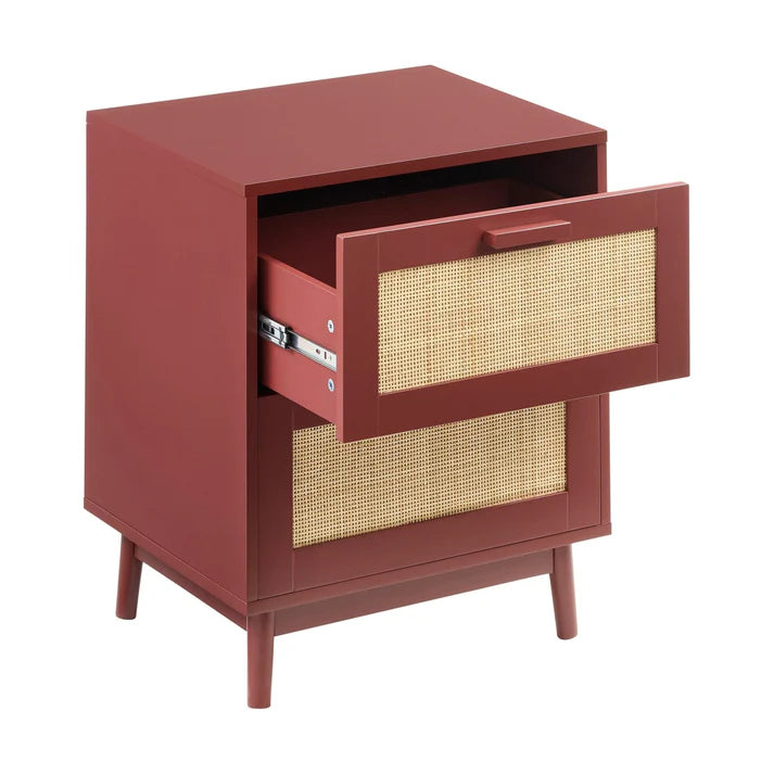 Isla 2 Drawer Bedside Table