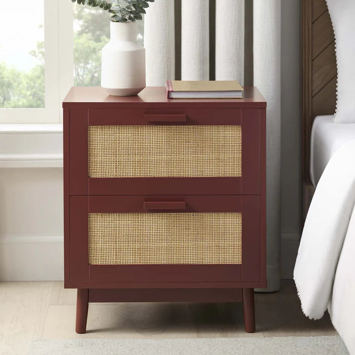 Isla 2 Drawer Bedside Table