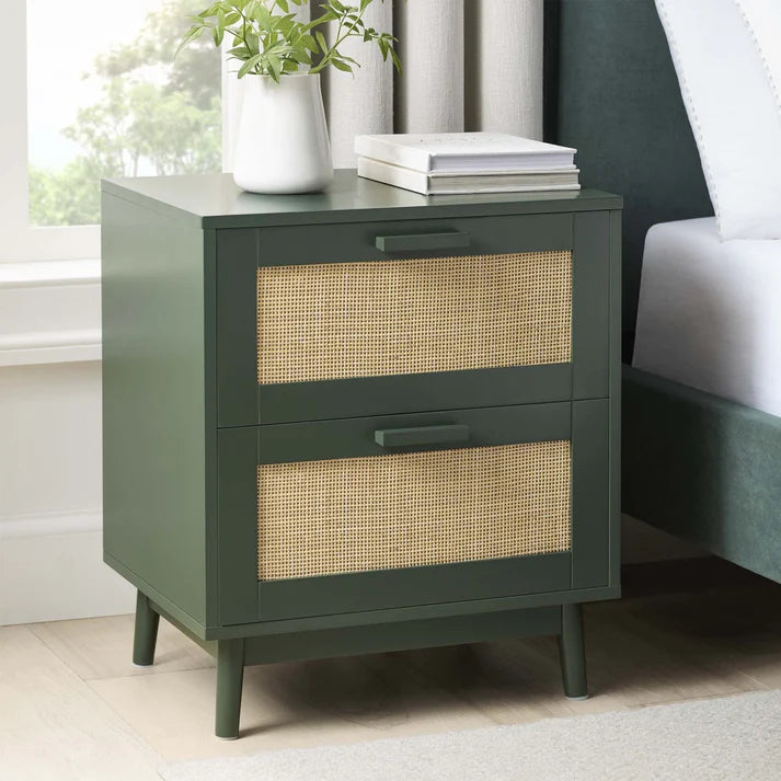 Canora 2 Drawer Bedside Table