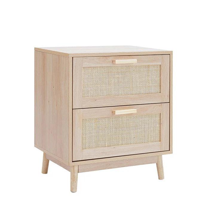 Isla 2 Drawer Bedside Table