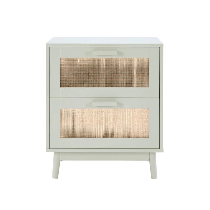 Isla 2 Drawer Bedside Table