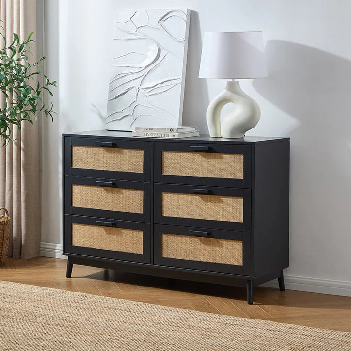 Canora Solid Wood 6-Drawer Chest | Mamta Handicraft