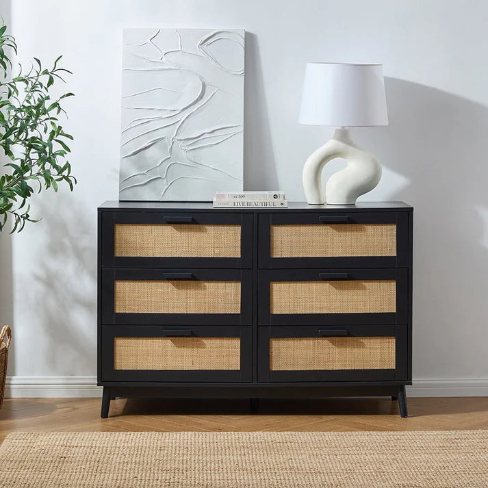 Canora Solid Wood 6-Drawer Chest | Mamta Handicraft