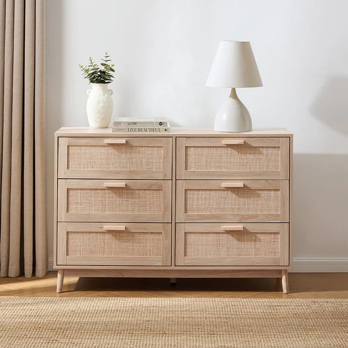 Canora Solid Wood 6-Drawer Chest | Mamta Handicraft
