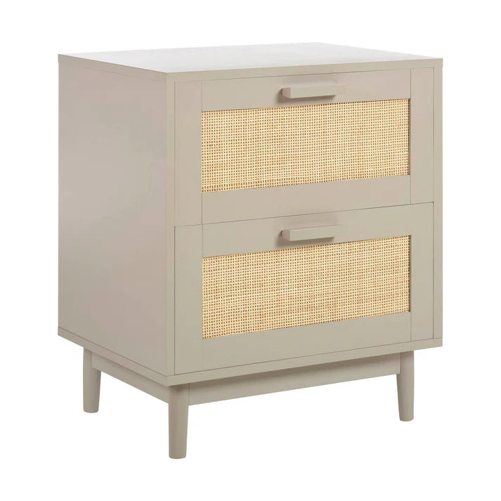 Isla 2 Drawer Bedside Table