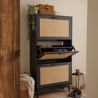 Canora Solid Wood Shoe Cabinet | Mamta Handicraft
