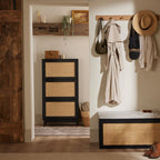 Canora Solid Wood Shoe Cabinet | Mamta Handicraft