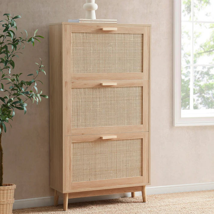 Canora Solid Wood Shoe Cabinet | Mamta Handicraft