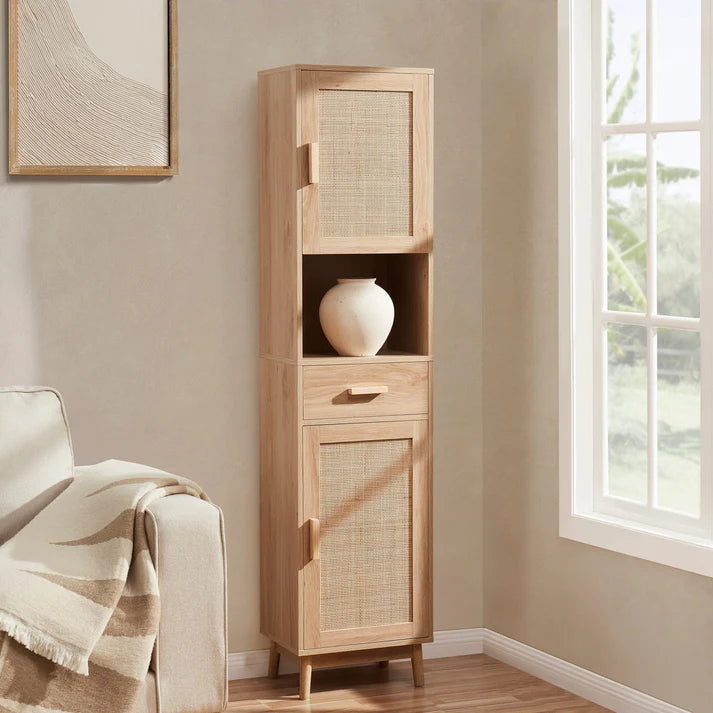 Canora Solid Wood Tall Storage Unit | Mamta Handicraft