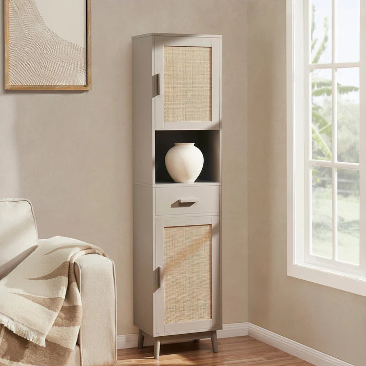 Canora Solid Wood Tall Storage Unit | Mamta Handicraft