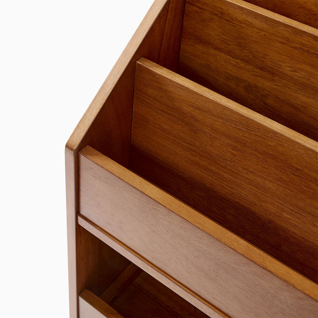 Mid-Century Toy Dump w/ Bookrack