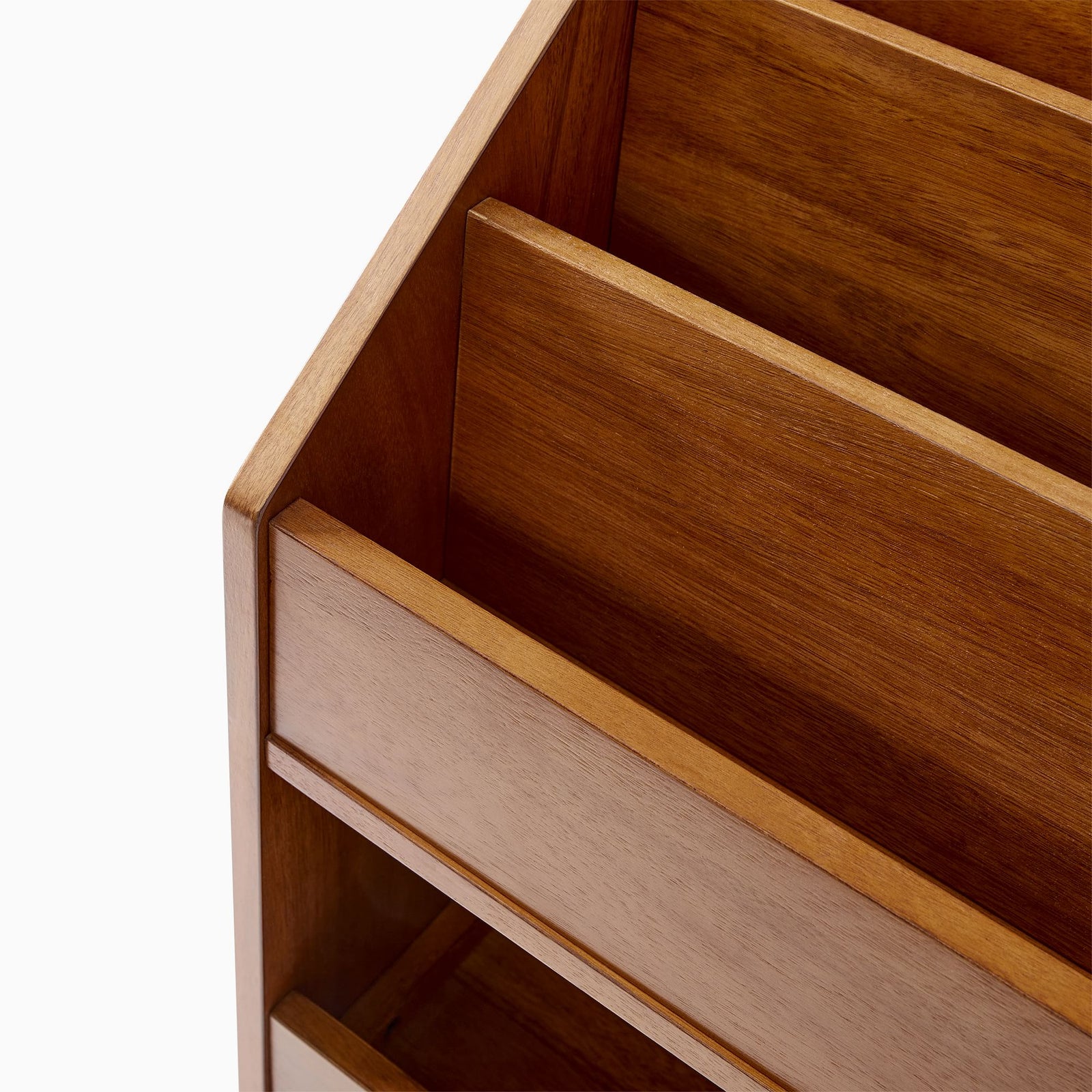 Solid Wood Kids Toy Storage with Bookrack | Mamta Handicraft