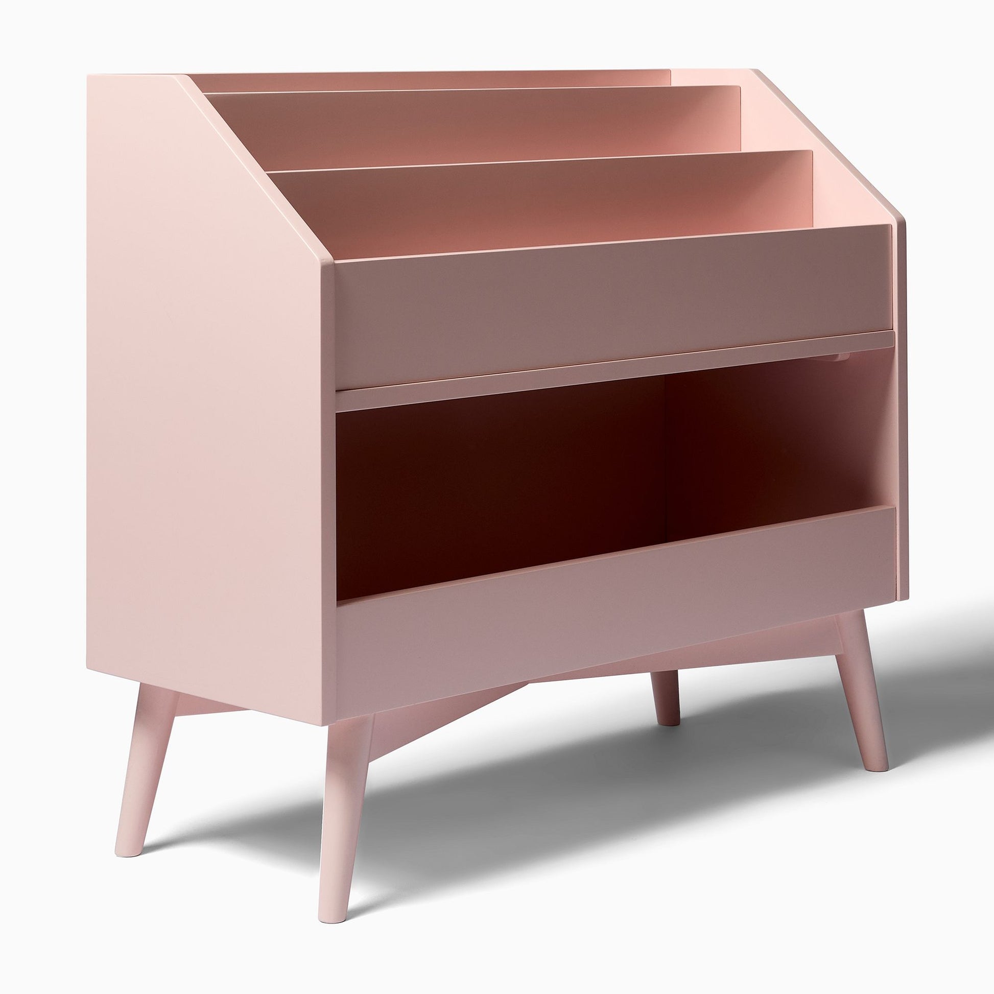Mid-Century Toy Dump w/ Bookrack