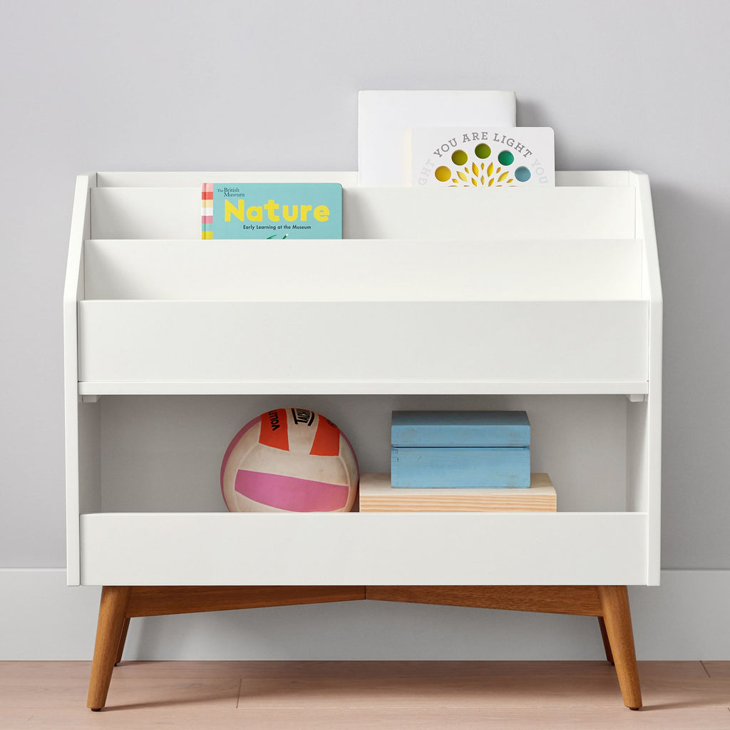 Mid-Century Toy Dump w/ Bookrack
