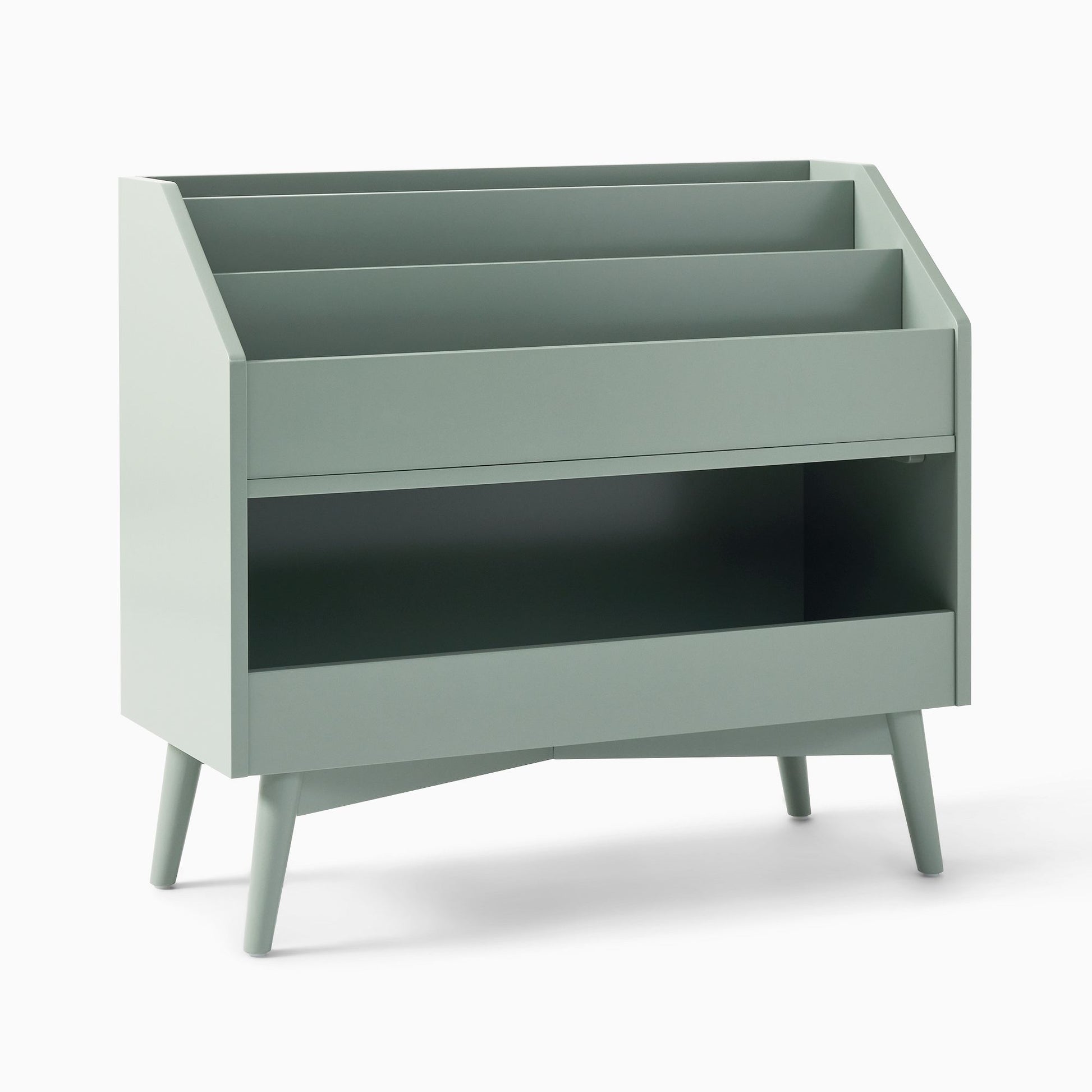 Mid-Century Toy Dump w/ Bookrack