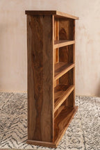 Sierra Sheesham Wood Bookshelf – Modern Space-Saving Design