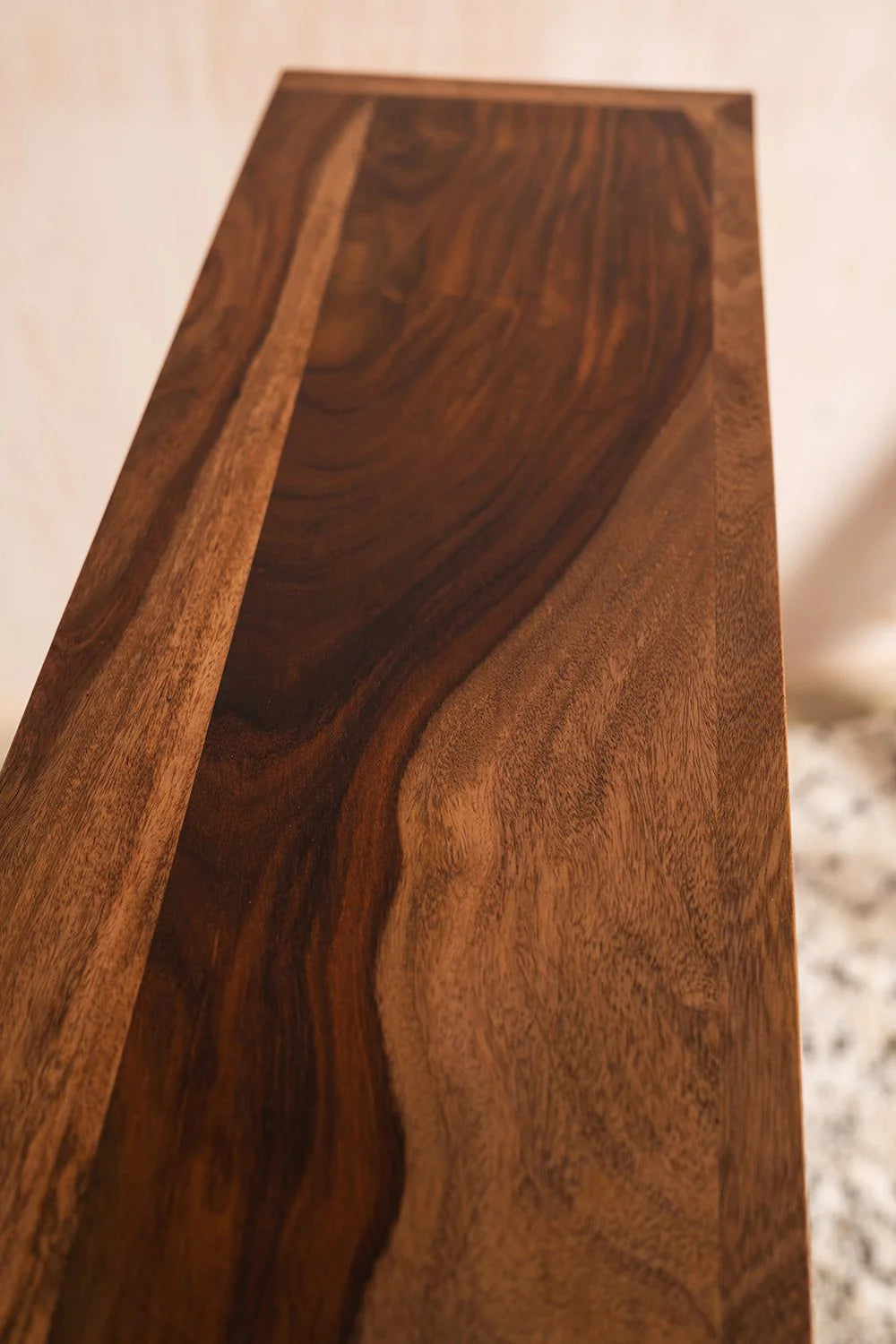 Sierra Sheesham Wood Bookshelf – Modern Space-Saving Design