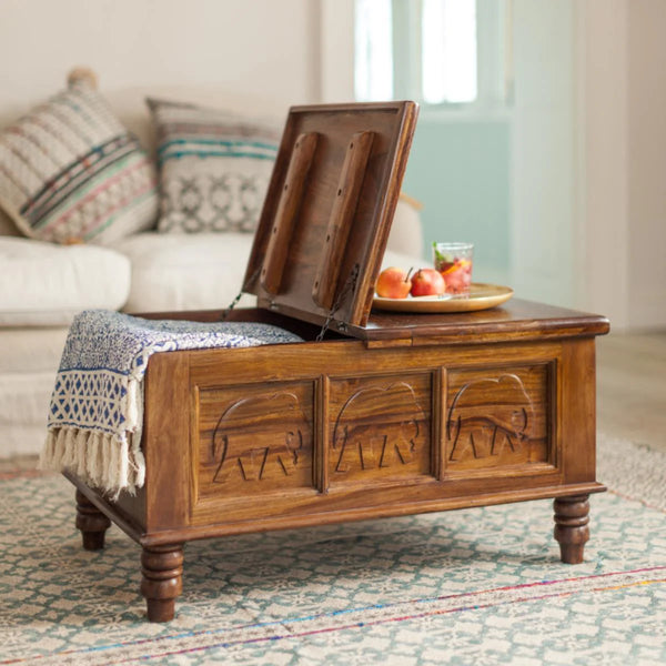 Sieraa Hathi Storage Coffee Table