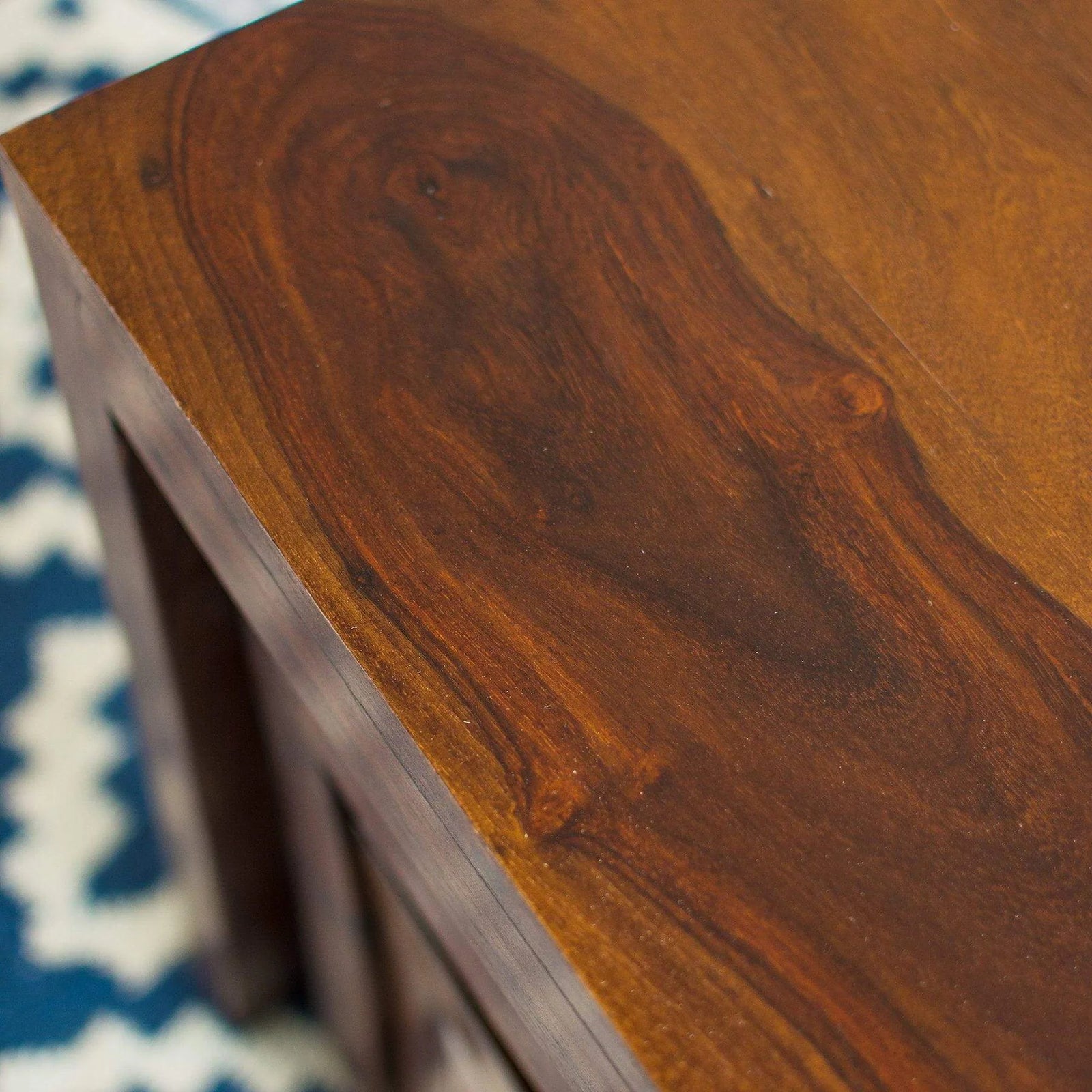 Seiraa Nesting Tables Side View | Mamta Handicraft