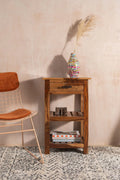 Sierra Bedside Table Sheesham Wood | Mamta Handicraft