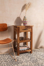Sierra Bedside Table Bedroom | Mamta Handicraft