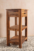 Sierra Side Table Front View | Mamta Handicraft