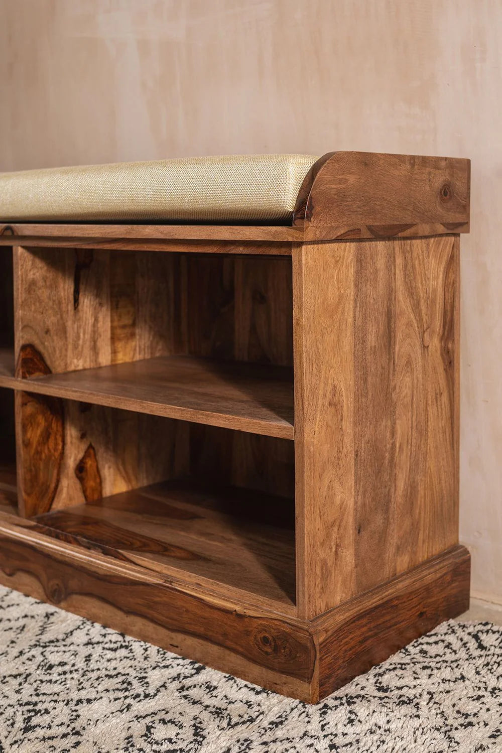 Sierra Storage Seat Open Storage | Mamta Handicraft