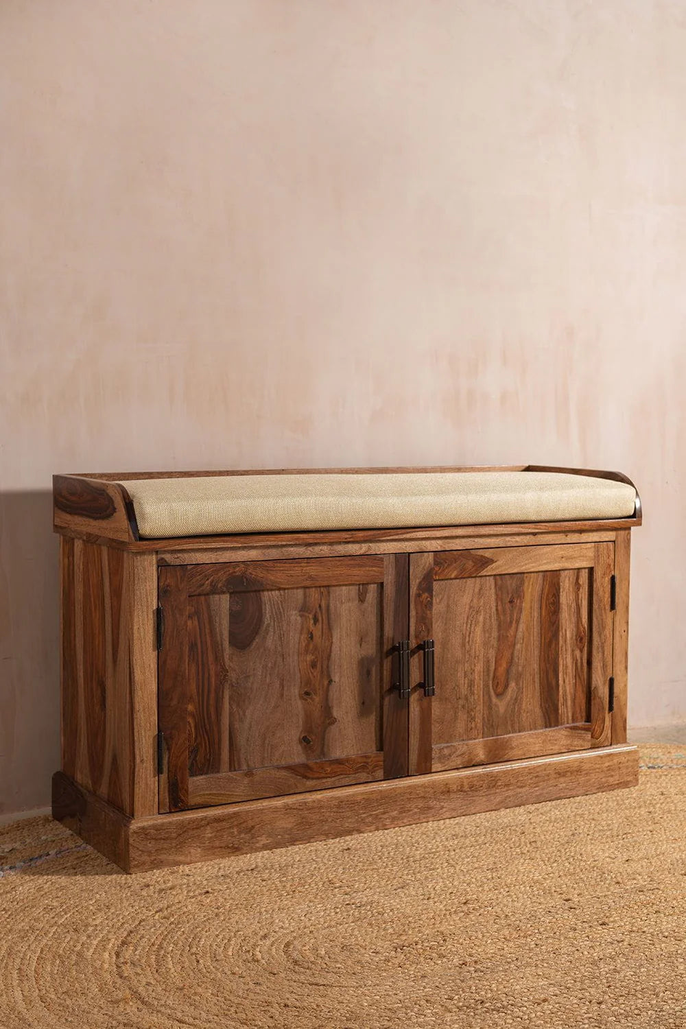 Sierra Storage Trunk Front View | Mamta Handicraft