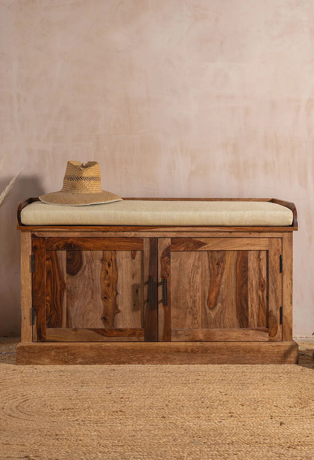 Sierra Storage Trunk Side View | Mamta Handicraft