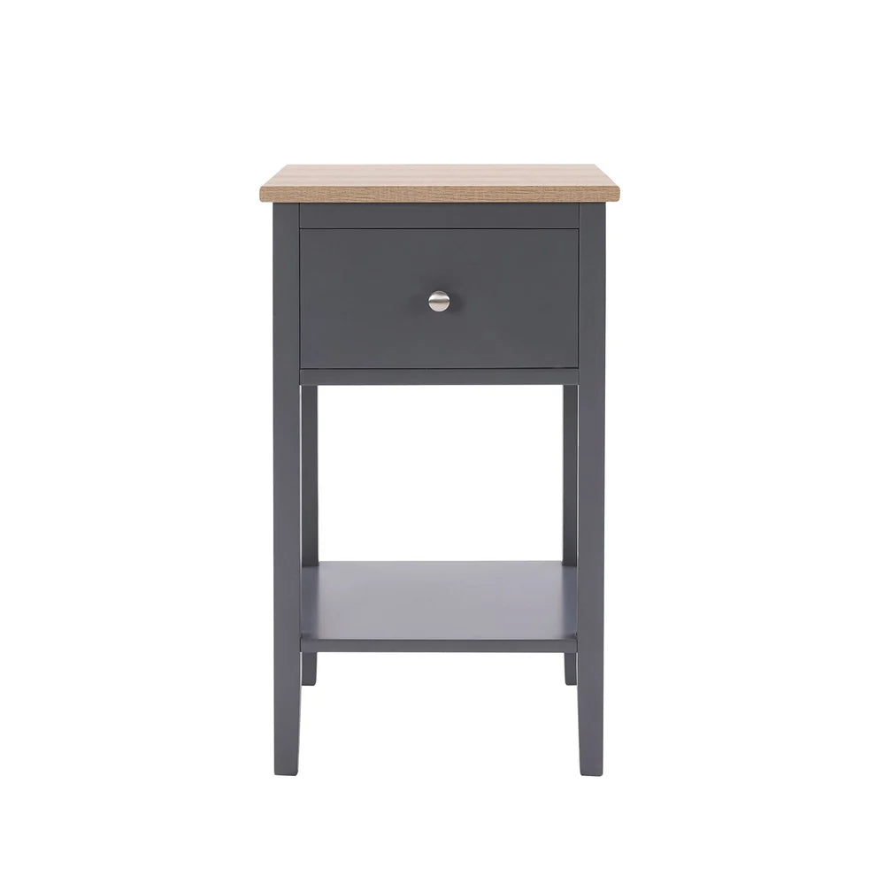 Wynmist Solid Wood 1-Drawer Nightstand | Mamta Handicraft