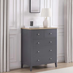 Wynmist Solid Wood 5-Drawer Chest | Mamta Handicraft