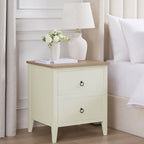 Wynmist Solid Wood 2-Drawer Bedside Table | Mamta Handicraft