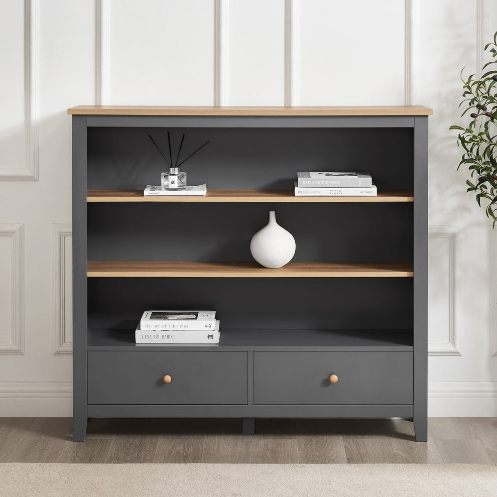 Wynmist Bookshelf with Drawer