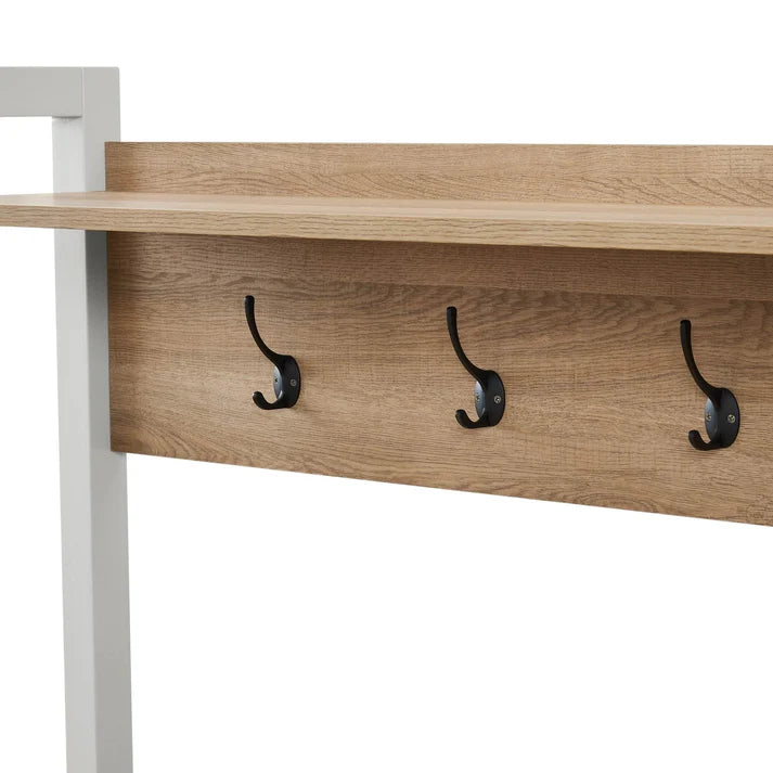Wynmist Hallway Shelf with Hooks