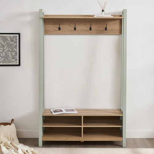 {"alt" => "Wynmist Hallway Shelf with Hooks"}