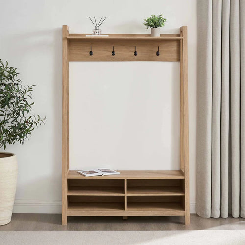 {"alt" => "Wynmist Hallway Shelf with Hooks"}
