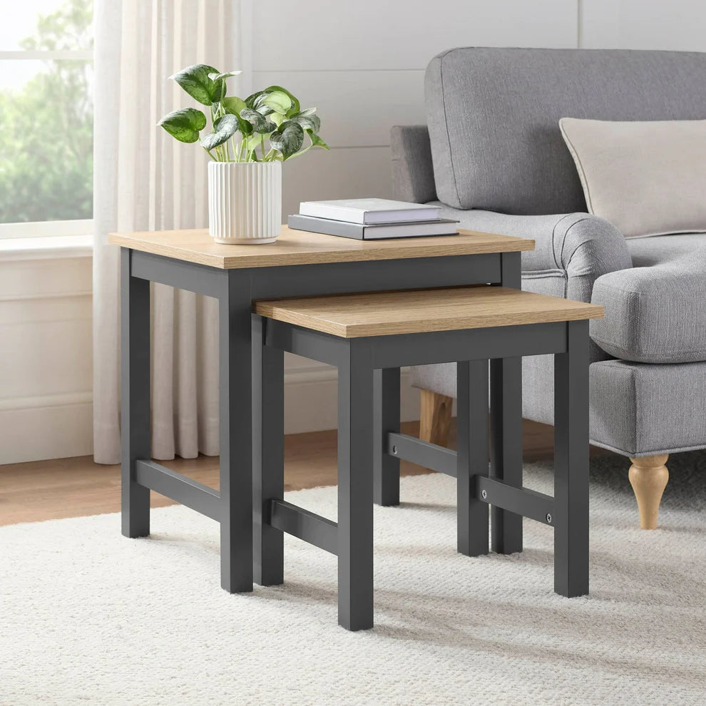 Wynmist Solid Wood Nesting Side Table | Mamta Handicraft