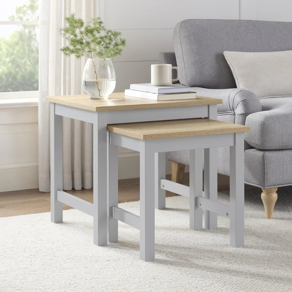 Wynmist Solid Wood Nesting Side Table | Mamta Handicraft