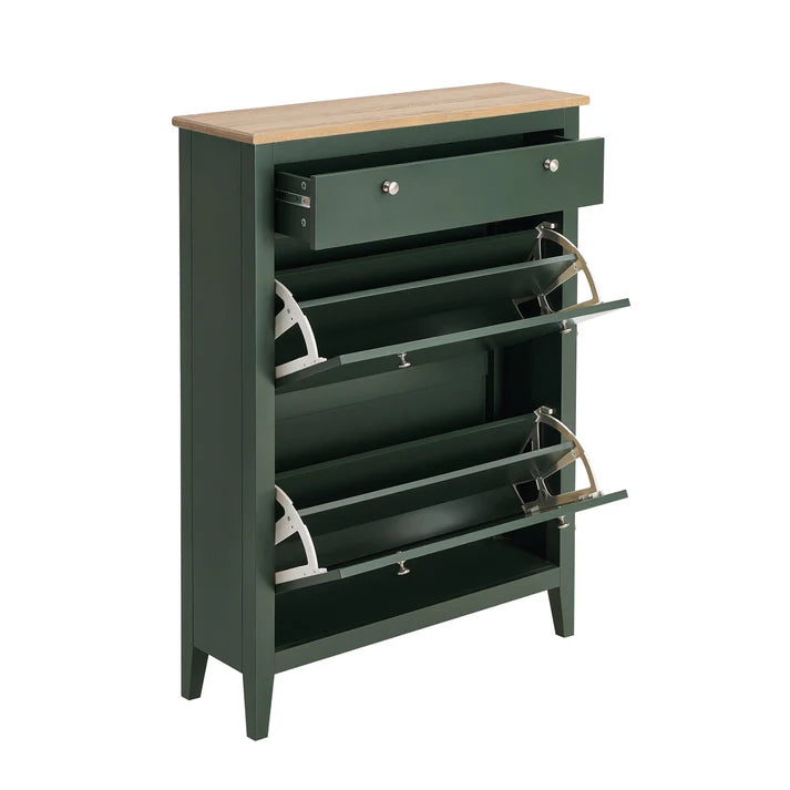 Wynmist Solid Wood Shoe Cabinet | Mamta Handicraft