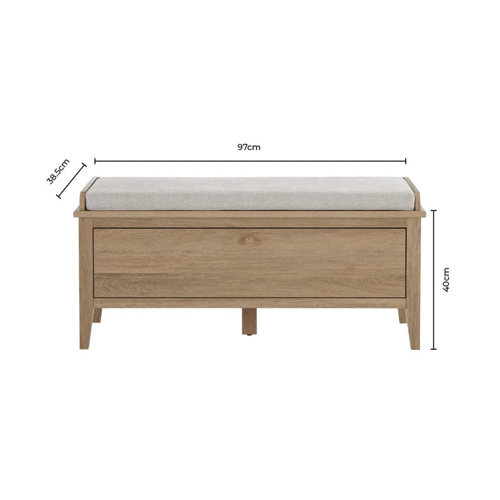 Nell Storage Cabinet With Seat