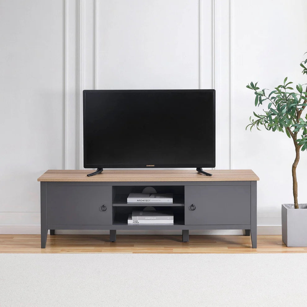 Wynmist Solid Wood TV Unit | Mamta Handicraft