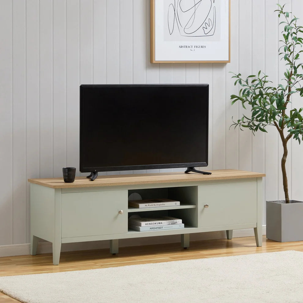 Wynmist Solid Wood TV Unit | Mamta Handicraft