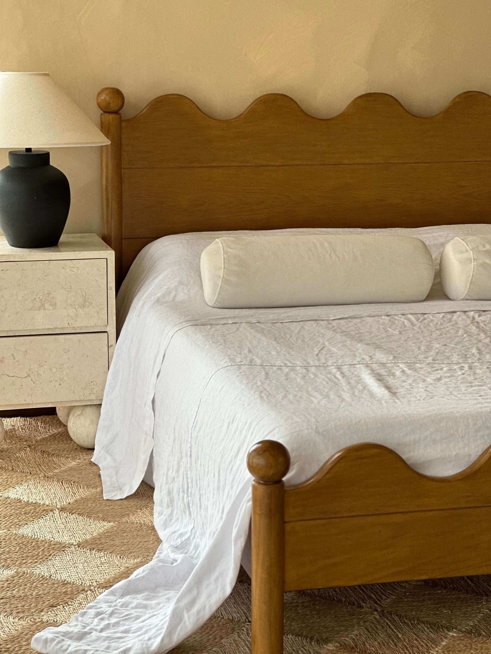 Solid Wood Bed Frame | Mamta Handicraft