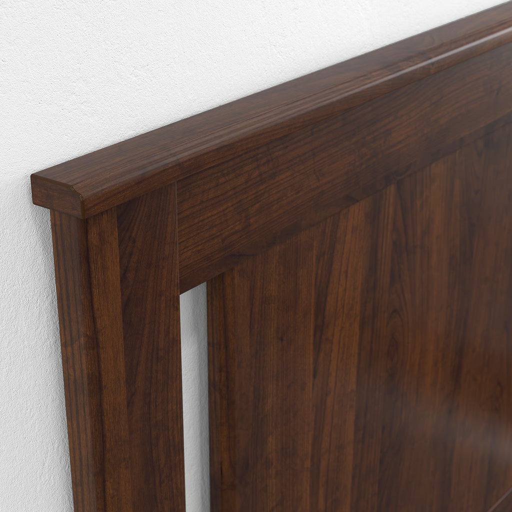 Bedroom furniture, set of 4, brown, 140x200 cm (55 1/8x78 3/4 ")