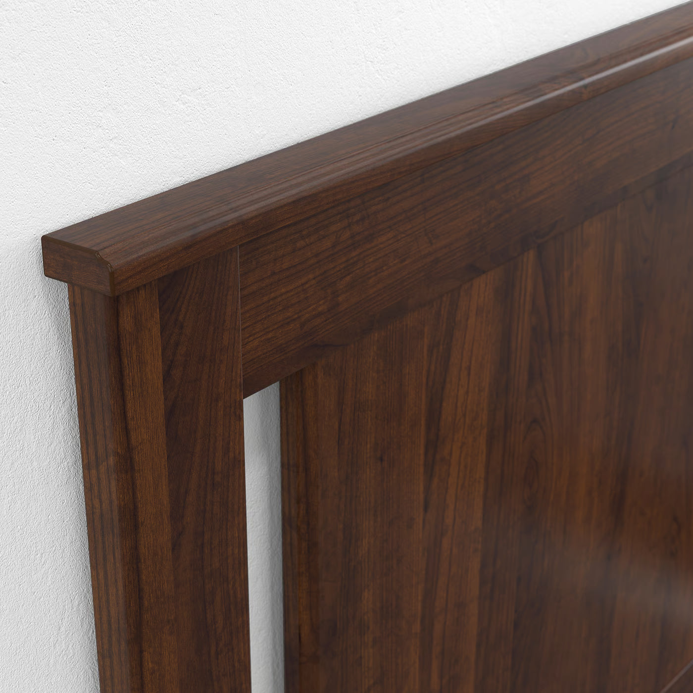 Bedroom furniture, set of 4, brown, 140x200 cm (55 1/8x78 3/4 ")